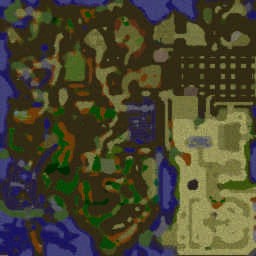 Escape Deathcove Island-1f - Warcraft 3: Mini map