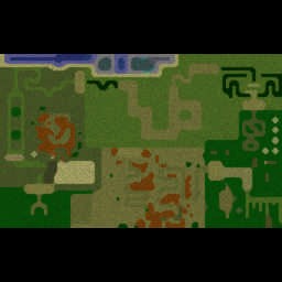 Escape the Jungle - Warcraft 3: Mini map
