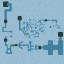 Maze of Sliding Bunnies [B.06] - Warcraft 3 Custom map: Mini map