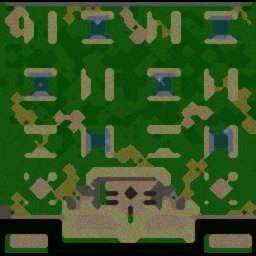 Creep-Wars v1.5 - Warcraft 3: Mini map