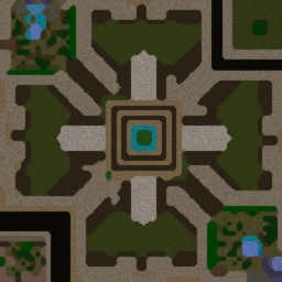 Footman INSANE 3.6[b] - Warcraft 3: Mini map