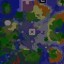 Footmen Customr v0.93a - Warcraft 3 Custom map: Mini map