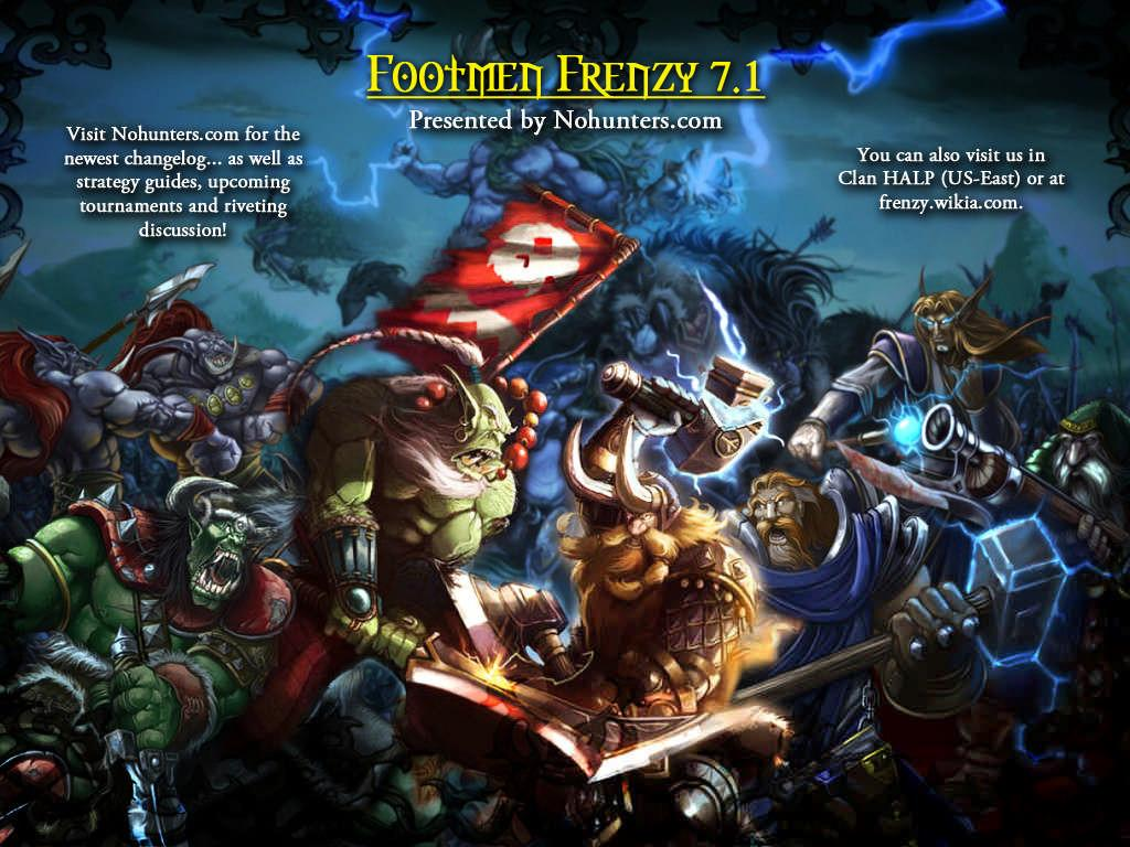 warcraft 3 footmen frenzy