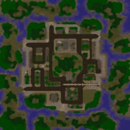 Loquendo City Wars - Warcraft 3: Mini map