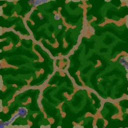 Raza de Elfos Anime - Warcraft 3: Mini map