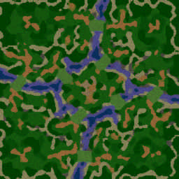 Raza de Orcos Espaciales Terran SC - Warcraft 3: Mini map