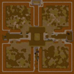 Romania Footmen Wars v1.0 - Warcraft 3: Mini map