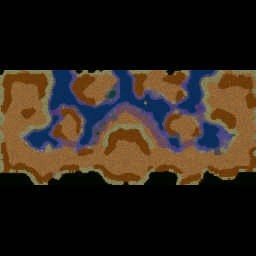 Sexy Anime Beach Wars - Warcraft 3: Mini map