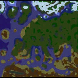 War of Nation - Warcraft 3: Mini map