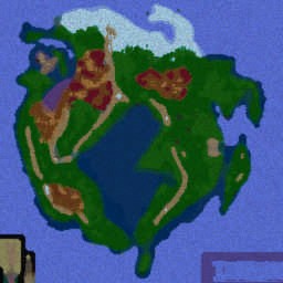 Earth Ver 4.5 - Warcraft 3: Mini map