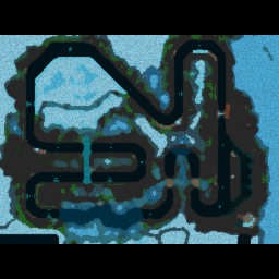 Iceland Racers (Azeroth Grand Prix) - Warcraft 3: Mini map