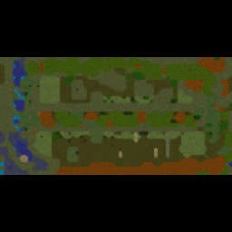 Jungle Race 5.0 - Warcraft 3: Mini map