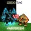 KODO TAG vs VAMPIRISM AI 1.3b - Warcraft 3 Custom map: Mini map
