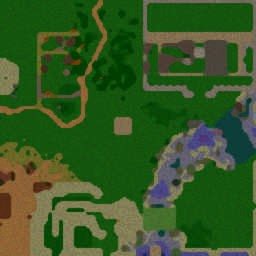 Lord of the Lan - Warcraft 3: Mini map