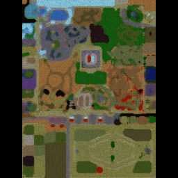 New Pokemon World 6.9D [Unprotected] - Warcraft 3: Mini map
