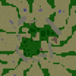 Paint Ball V7.0 - Warcraft 3: Mini map