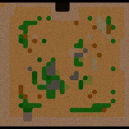 Poke the Angry Warrior - Warcraft 3: Mini map