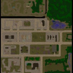 Policemen and Thieves 1.6 - Warcraft 3: Mini map