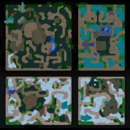 Slaves & Reaper v1.5e - Warcraft 3: Mini map
