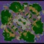Temple Field Warcraft 3: Map image