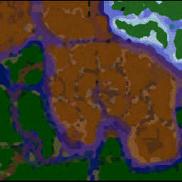 The Last Island of Frogs v.5 - Warcraft 3: Mini map