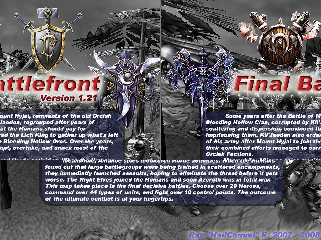 00A-Final Battlefront 1.21 - Warcraft 3: Custom Map avatar