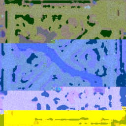 英雄0联盟1.5 - Warcraft 3: Mini map