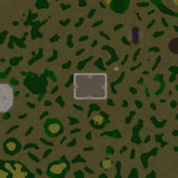 데쓰윙에 파멸 0.8 - Warcraft 3: Mini map