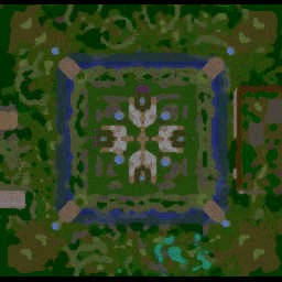 圣域保卫战 圣衣神话 0.94C - Warcraft 3: Mini map