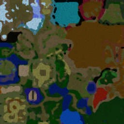 将夜1.0全面战争 - Warcraft 3: Mini map