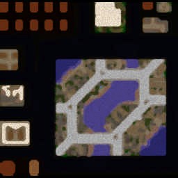 命运幻想Ⅲ 1.10（AI） - Warcraft 3: Mini map