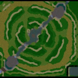 数码格斗1.4龙之怒吼 - Warcraft 3: Mini map