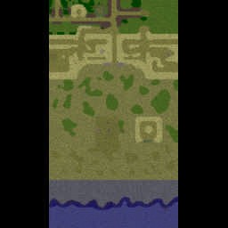 트로이 전쟁 1.1d - Warcraft 3: Mini map