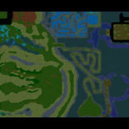 火影忍者尾兽捕获1.4异界的诅咒 - Warcraft 3: Mini map