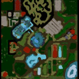圣天之泪 光明的坠落六章 国庆正式版 - Warcraft 3: Mini map