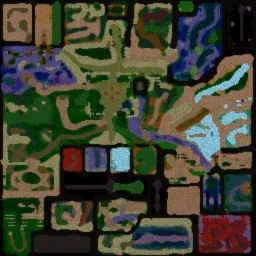 武林浩荡 1.7修正内测a - Warcraft 3: Mini map