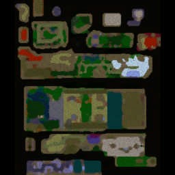 卡通乱斗2.9·光 - Warcraft 3: Mini map