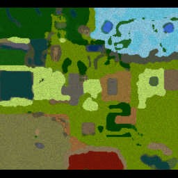 数码暴龙万世纪元宵 - Warcraft 3: Mini map