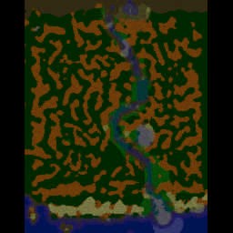 侏儸紀公園生存 3.61C - Warcraft 3: Mini map