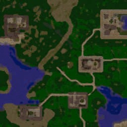 中世纪的瘟疫之城3.8 - Warcraft 3: Mini map