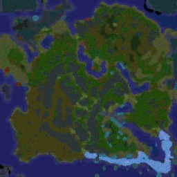 达尔文进化岛388正式版 - Warcraft 3: Mini map