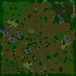 6 Hero Creep Contest v3.2 - Warcraft 3: Mini map