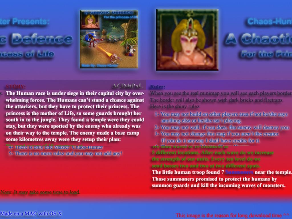 A Chaotic Defence - Warcraft 3: Custom Map avatar