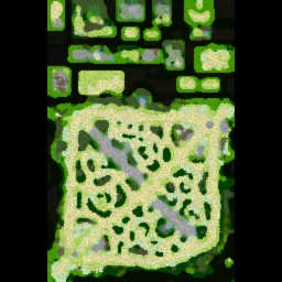 火影忍者之巅峰对决a1.6音效版 - Warcraft 3: Mini map