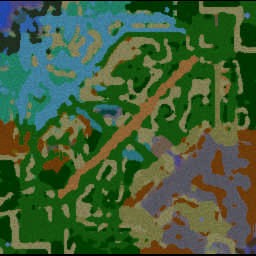 Ace vs Primer v1.00 - Warcraft 3: Mini map