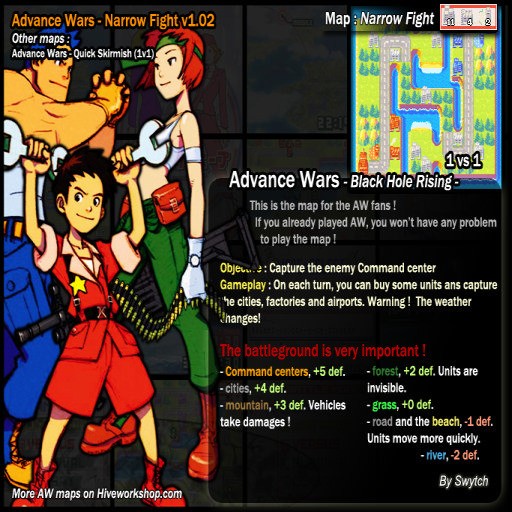 Advance Wars - Narrow Fight v1.02 - Warcraft 3: Custom Map avatar