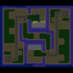 Advance Wars - Narrow Fight v1.02 - Warcraft 3: Mini map