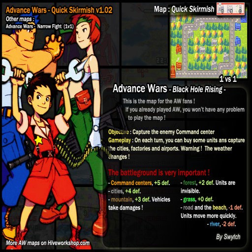 Advance Wars - Quick Skirmish v1.02 - Warcraft 3: Custom Map avatar