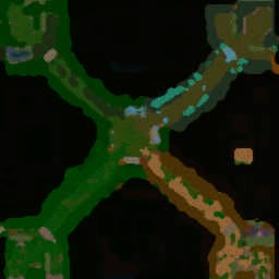 Age of War ver.1.25c - Warcraft 3: Mini map