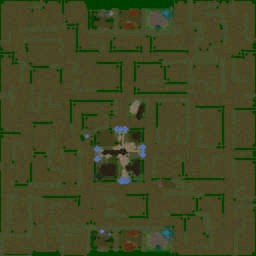 Алкоголизм 7.32R - Warcraft 3: Mini map